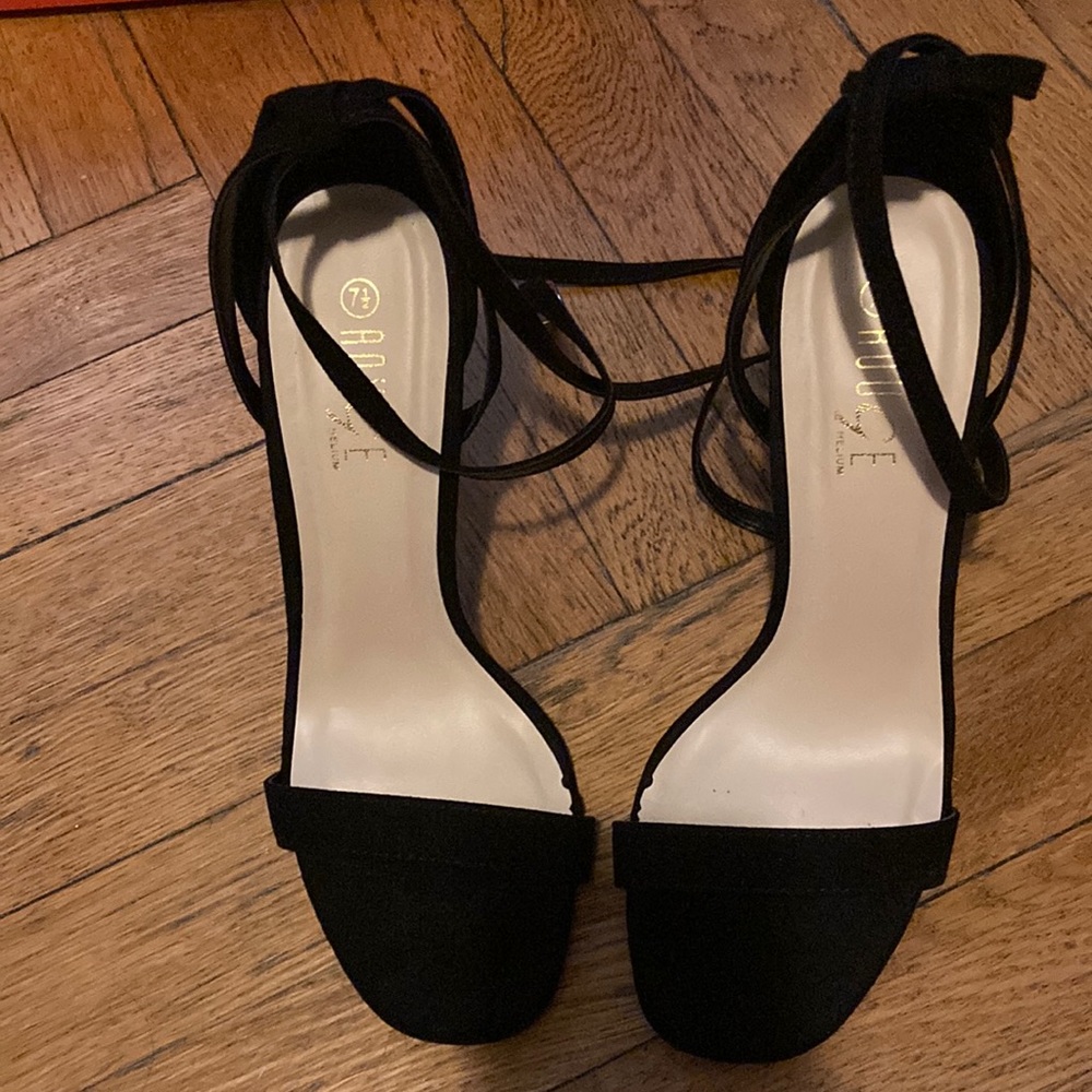 Black heels